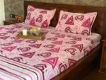 product image triangles _ squares pink