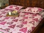 side angle triangle _ hexagon pink