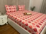 zircon orange double bedsheet product image