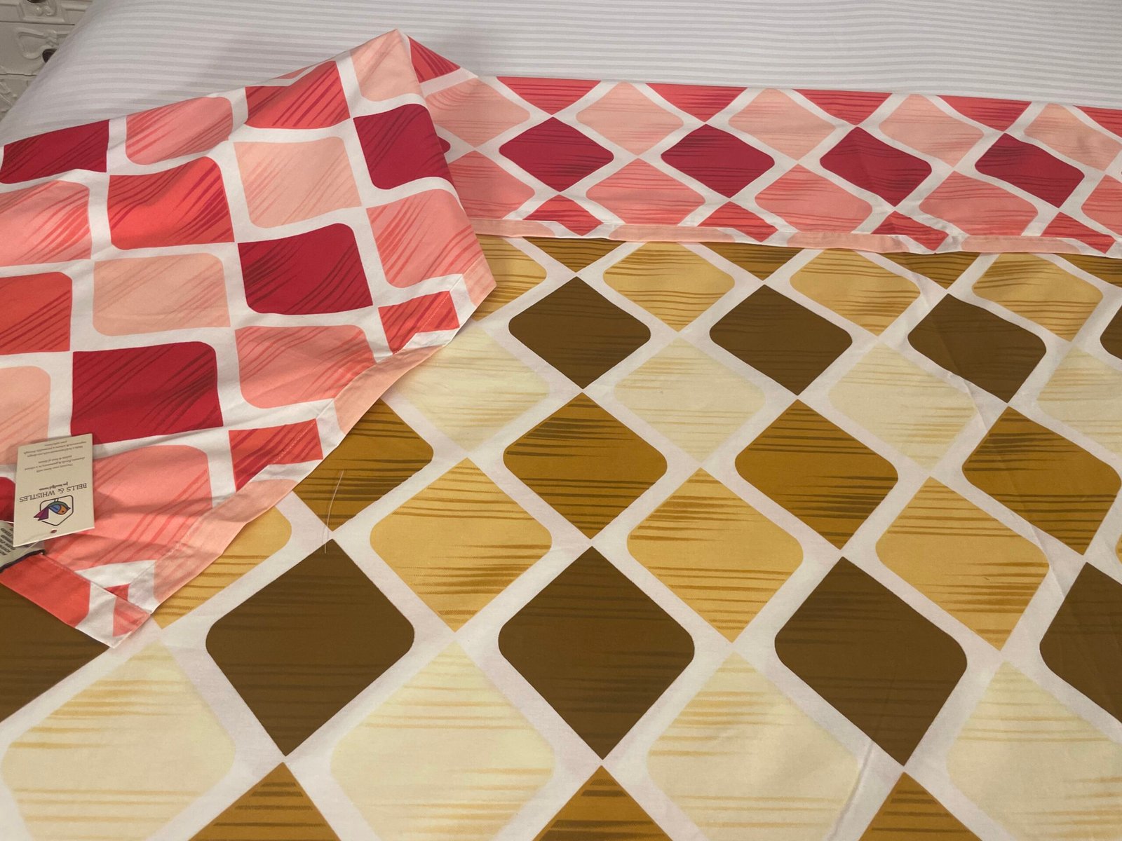 zircon reversible dohar orange_yellow fabric image