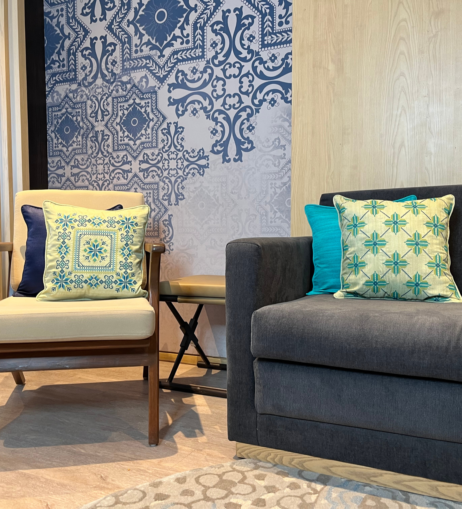 SIVAKA CUSHION COVERS LIFESTYLE IMAGE 3